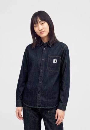 Carhartt WIP, MARLY SHIRT - Риза - blue rinsed