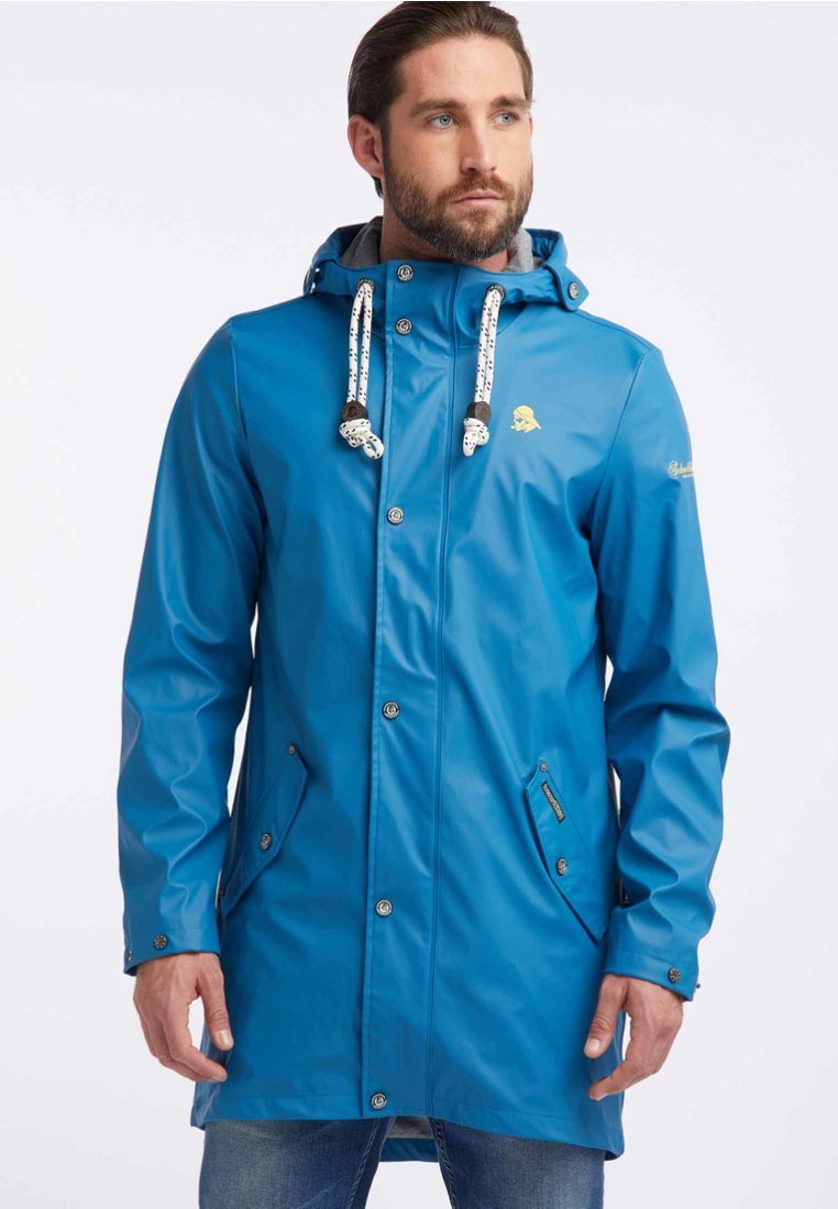Herren Trenchcoats | Schmuddelwedda Parka taubenblau/blau - TS47302 Herren Trenchcoats | Schmuddelwedda Parka taubenblau/blau - TS47302