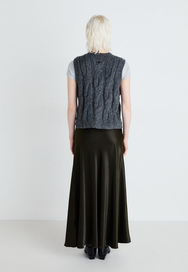 NICOLETTE ULLAS SKIRT - Maxi skirt - forest night3