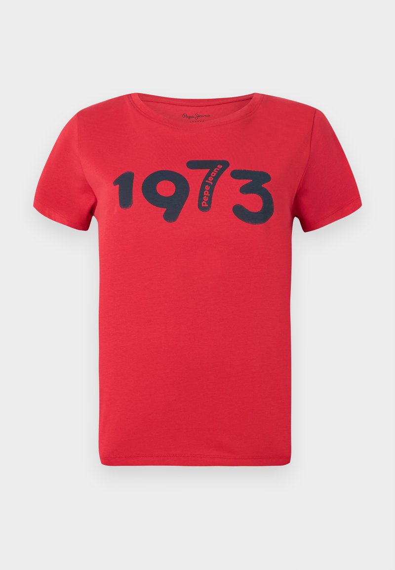 Pepe Jeans T-shirt print rood