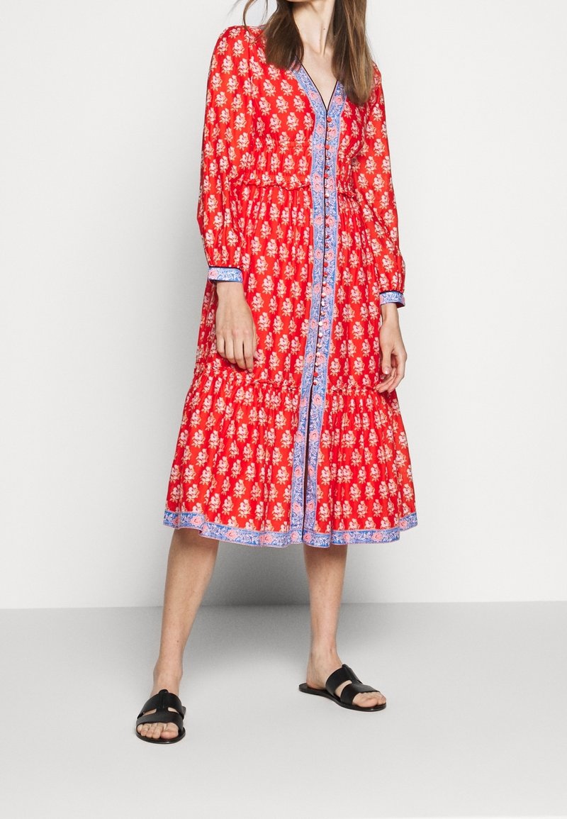 J.CREW Shirt dress - orange - (Pre-owned) - Zalando.ie