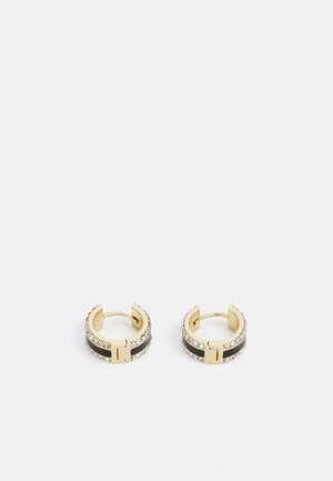 HOOP - Earrings - gold-coloured/black