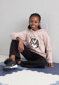 Hummel CHILLI HOODIE UNISEX - Džemperis su gobtuvu - adobe rose