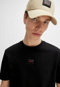 HUGO DIRAGOLINO GEL - Basic T-shirt - black one