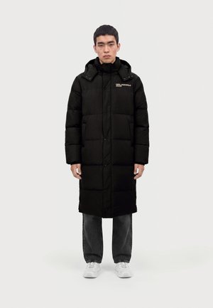 Karl Lagerfeld Jeans, EXTRA LONG PUFFER - Зимно палто - black