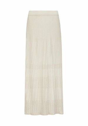 Falconeri, RIBBED LAMÉ - Maxinederdele - natural