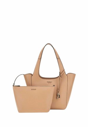 Guess, SAC BANDOULIÈRE GUESS ANADELA 3 COMP SATCH BEIGE BG964022 - Sac à main - beige bei