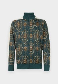 VINTAGE TRACK JACKET - Jaka ar rāvējslēdzēju - green terrain