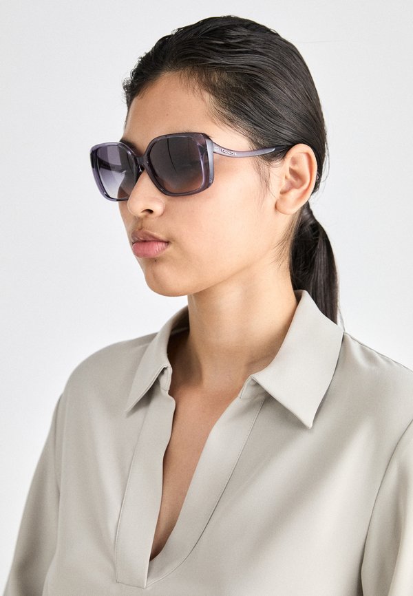 Sunglasses - transparent violet