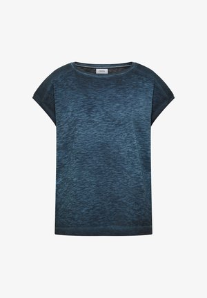 Cecil, T-SHIRT MIT BOATNECK IM GARMENT-DYE-LOOK - T-shirts basic - universal blue