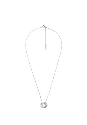 Michael Kors INTERLOCKING NECKLACE - Halskæder - silver-coloured