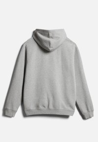 Napapijri B-BOX - Jersey con capucha - medium grey melange