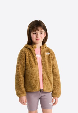 The North Face, KID CAMPSHIRE HOODIE UNISEX - Flísová bunda - teddy brown