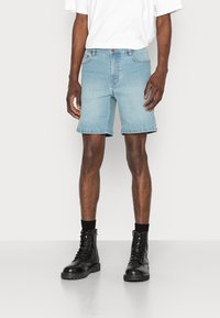 Denim Project - DPSYNC DENIM SHORTS - Jeans Shorts - light blue Thumbnail-Bild 1