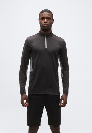 PURE 2.0 ZIP - Topper langermet - black