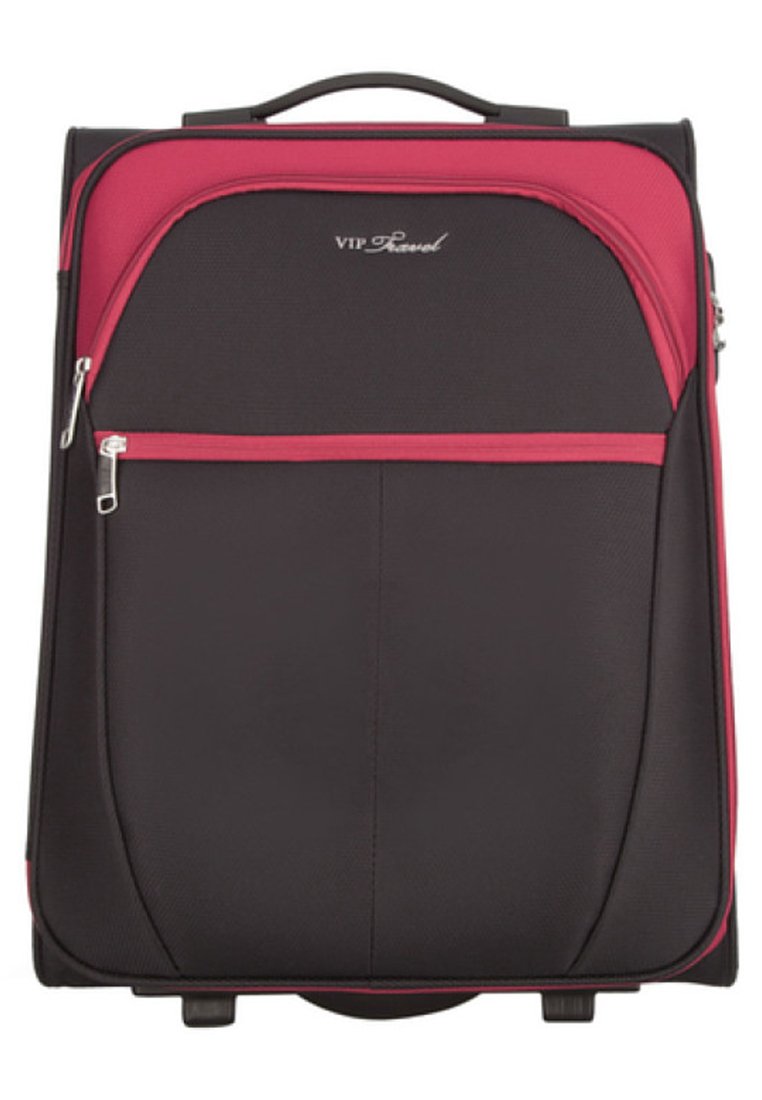 WITTCHEN VIP KOLLEKTION Wheeled suitcase black/red/dark red