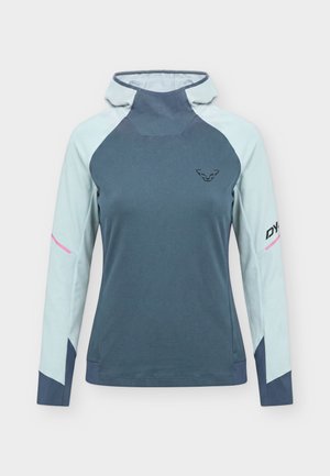 Dynafit, ALPINE HOODED TEE - Long sleeved top - cloud blue