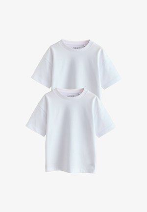 Next, SHORT SLEEVE FIT - PLAIN T-SHIRTS 2 PACK . - Basic póló - white