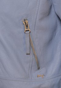 Maze Lederjacke - skyline blue