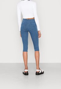 ONLY Farkkushortsit - blue denim