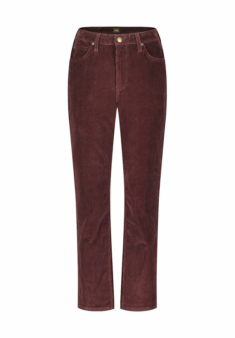 Lee Broek donkerrood gemêleerd