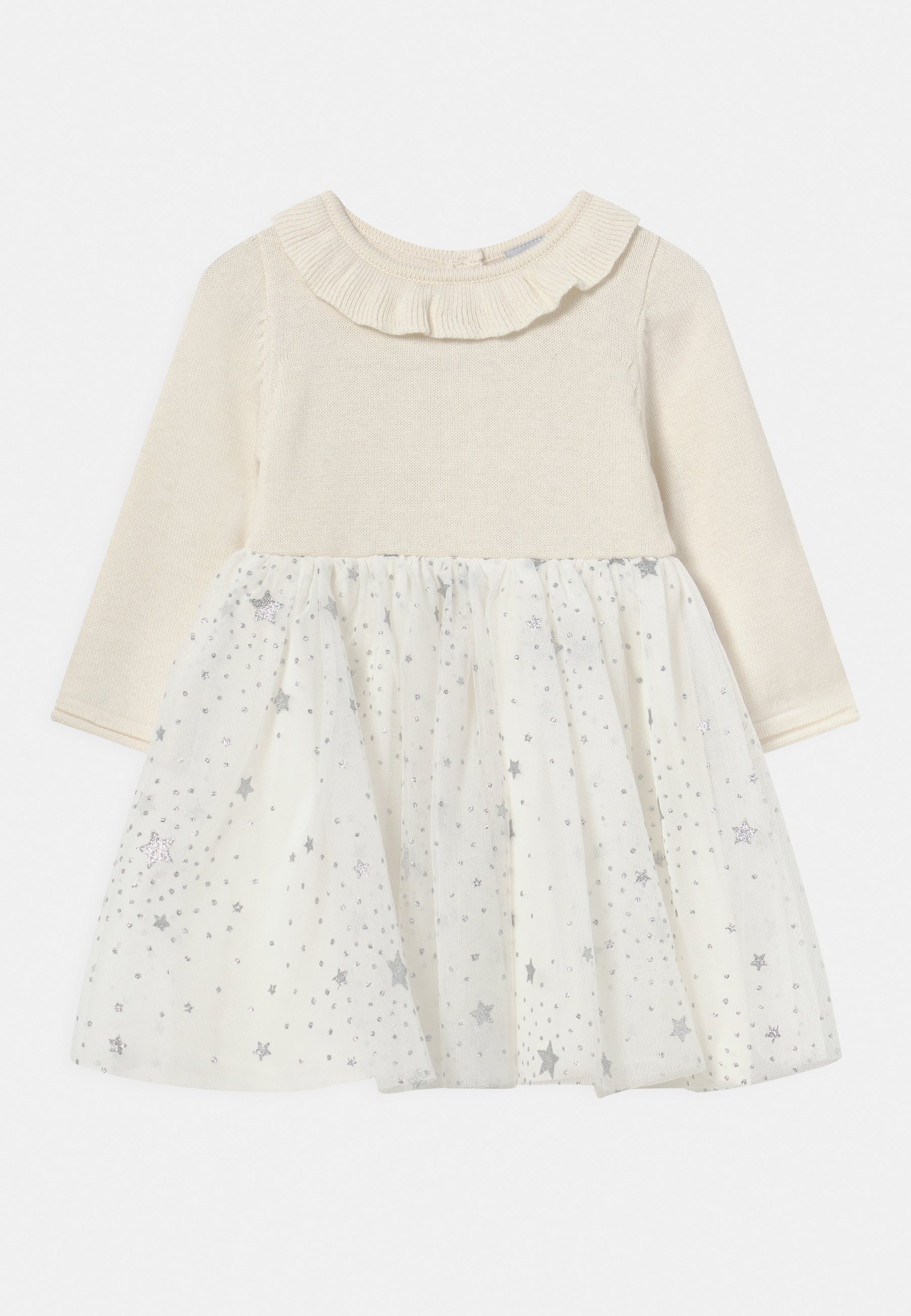 Petit Bateau ROBE - Abito in maglia - marshmallow/argent/bianco - Zalando.it