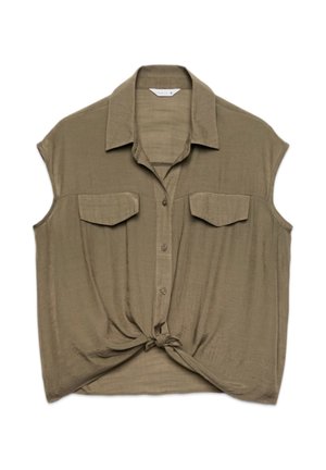 Terranova, CON NODO E TASCHINI - Camicia - verde militare