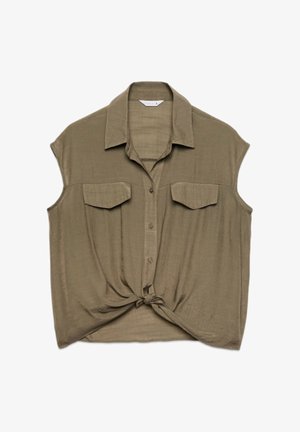 Terranova, CON NODO E TASCHINI - Camicia - verde militare