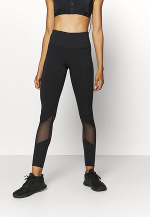 Urban Classics Ladies Triangel Tech Mesh Leggings Femme - Legging Sport Confortable Et Stylé