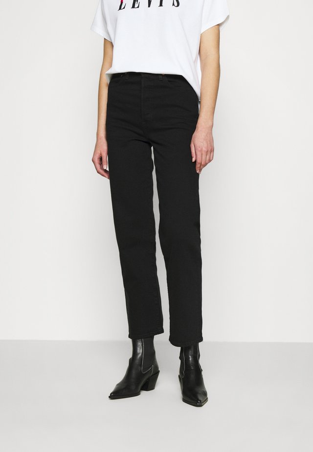 RIBCAGE STRAIGHT ANKLE - Jeans Straight Leg - black heart