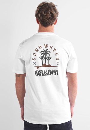 SANDWAVES - T-shirt imprimé - blanc
