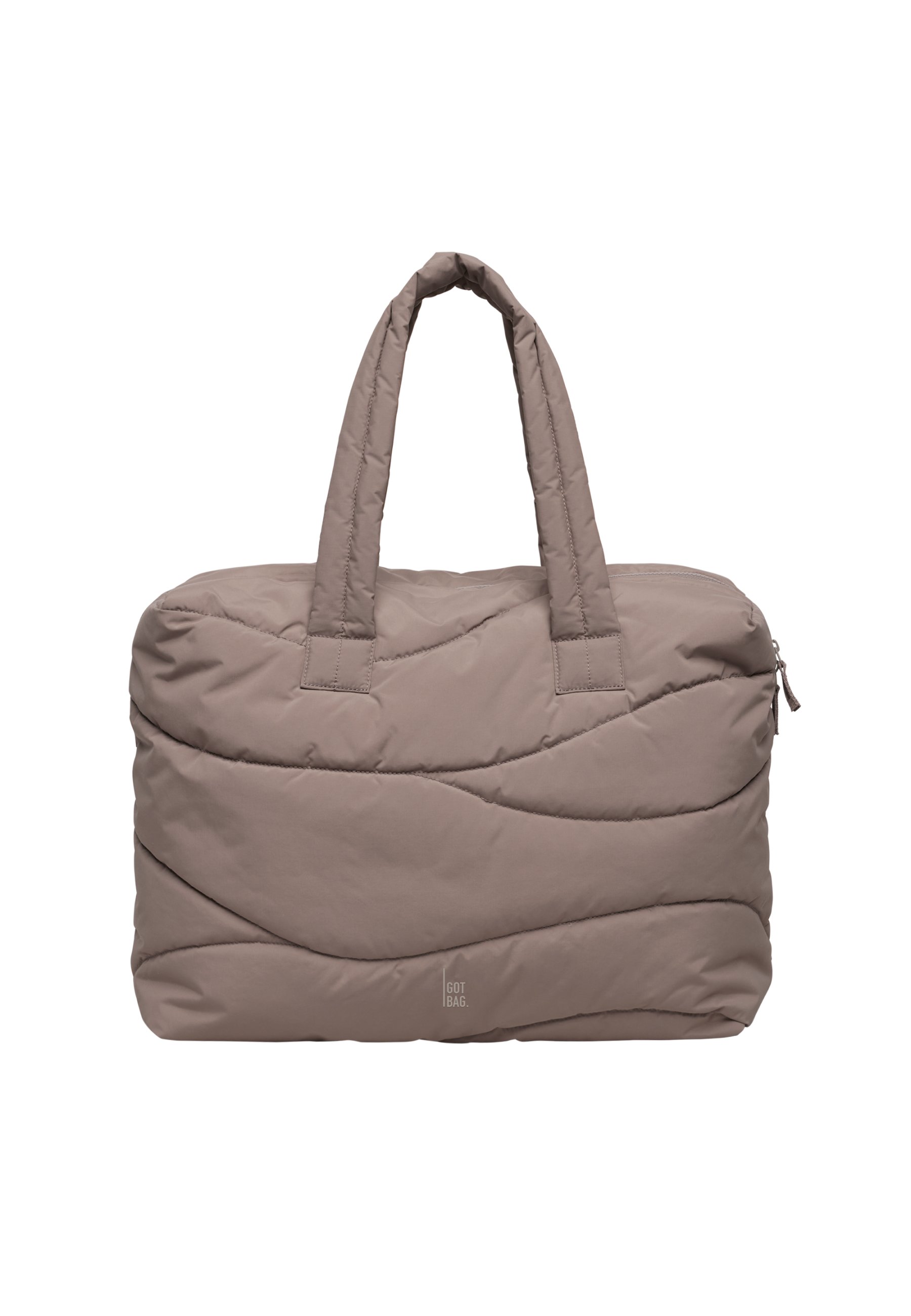 GOT BAG WAVY PUFFER EVERYDAY - Tote bag - oyster/light brown - Zalando