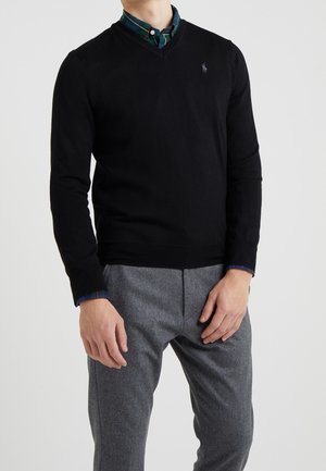 Strickpullover - black