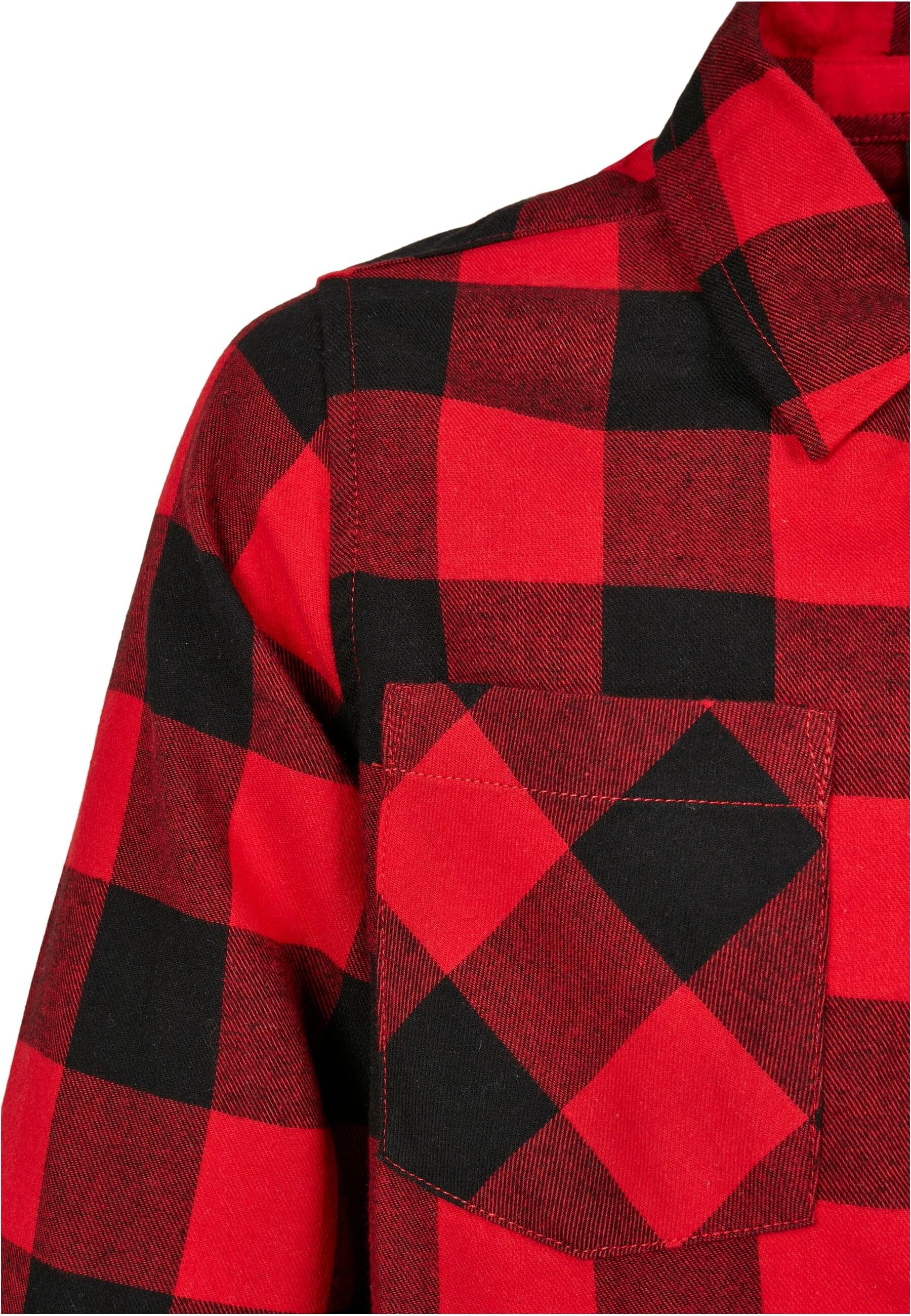 Urban Classics CHECKED - Shirt - black/red/red - Zalando