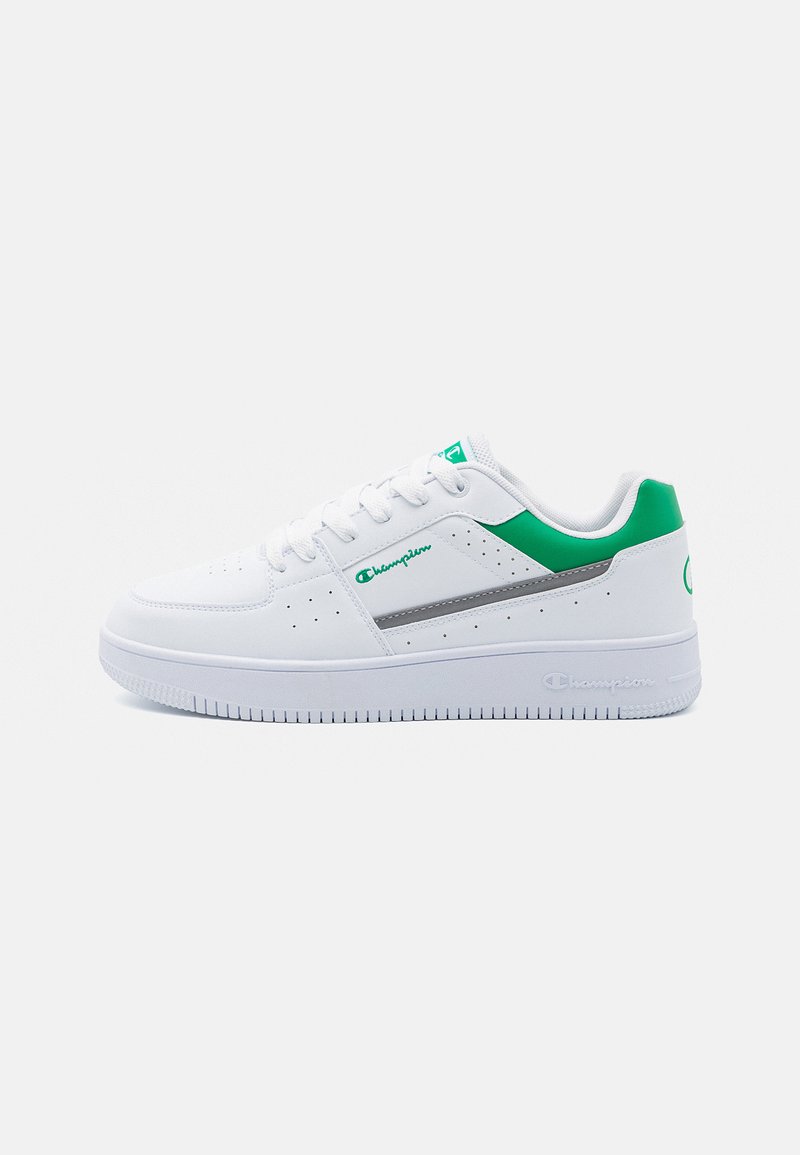 Champion REBOUND EVOLVE II LOW Basketball shoes white/green/beige