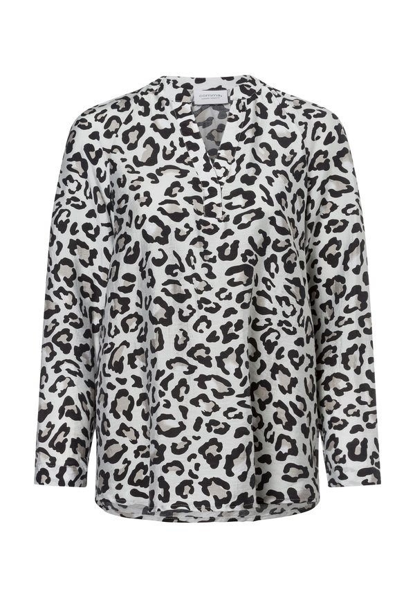 Tunika - weiß schwarz