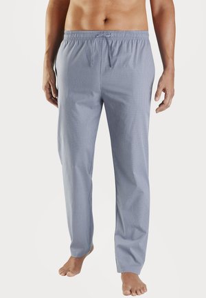 Nachtwäsche Hose - blau kariert