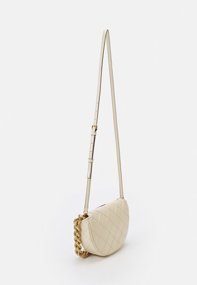 Tory Burch MINI FLEMING SOFT CRESCENT - Handtasche - new cream