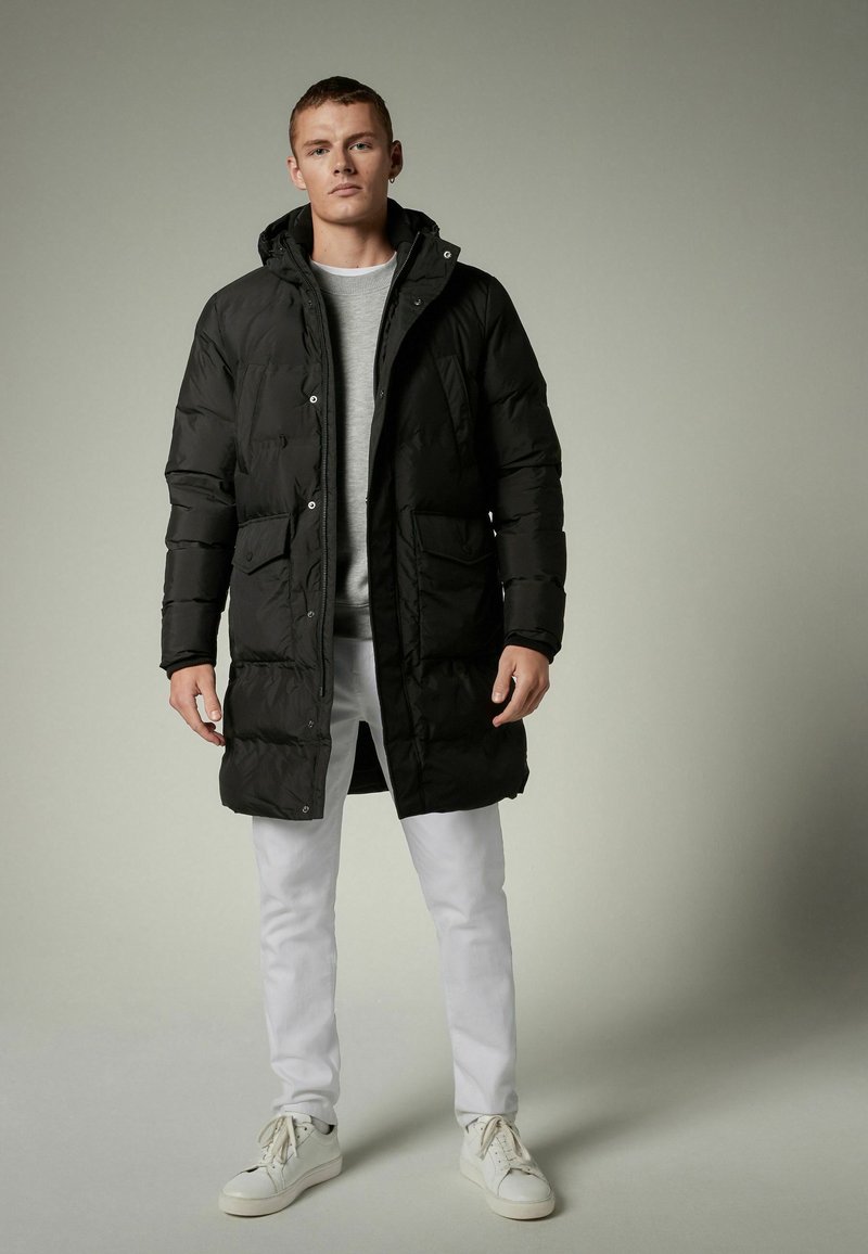 Next LONG SHOWER RESISTANT PUFFER - Párka - black