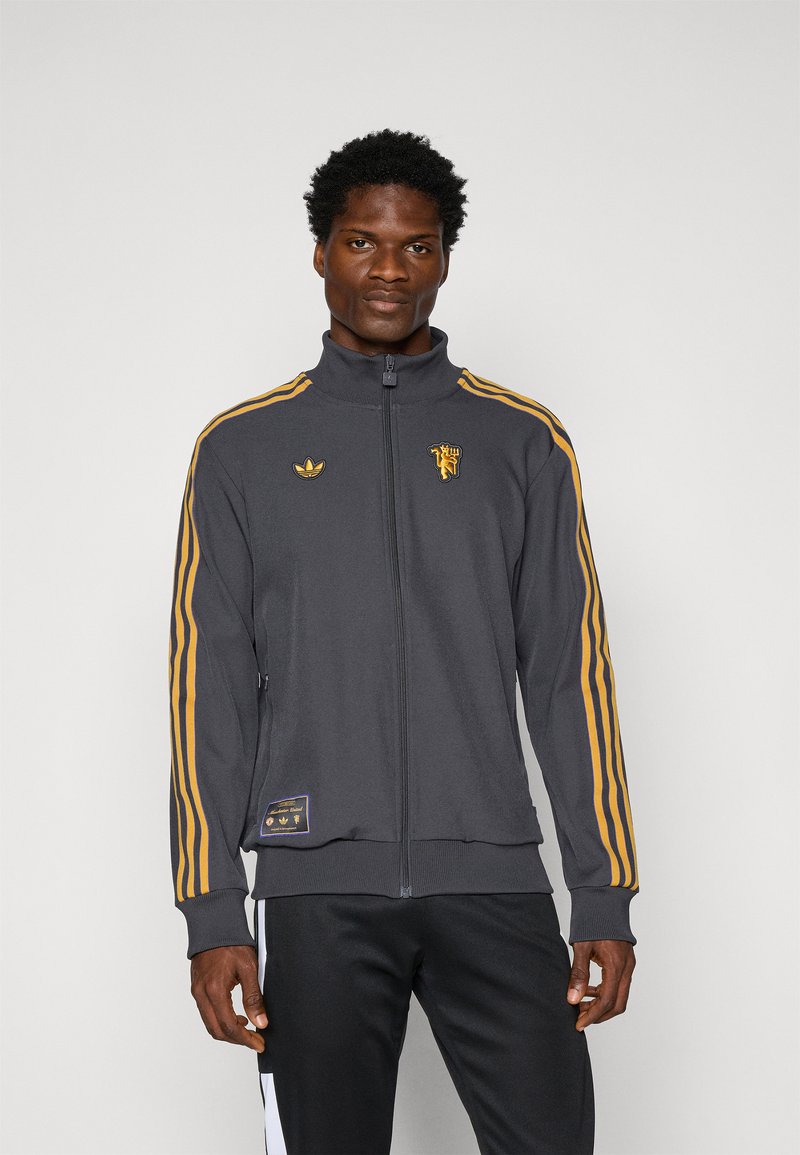 adidas Originals MANCHESTER UNITED ICON TRACK TOP - Sweatjakke - utility black