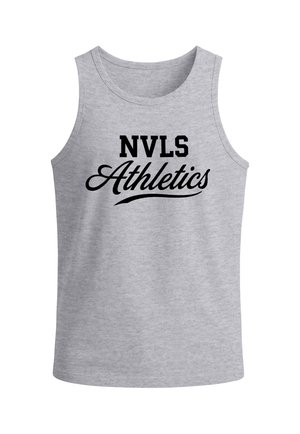 Neverless, TANKTOP HERREN MIT GRAFIK-PRINT - NVLS ATHLETICS - TRÄGERSHIRT - Top - grau