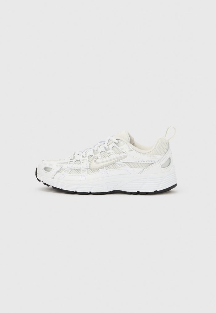 Nike P 6000 LACE UNISEX - Trainers - platinum-coloured/white/silver-coloured/black