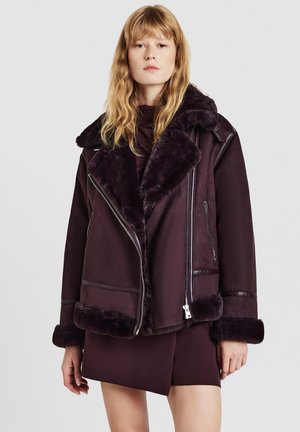 COLLO EFFETTO - Winterjacke - marrone scuro