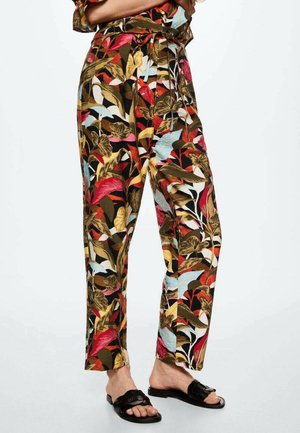 Stoffhose - black