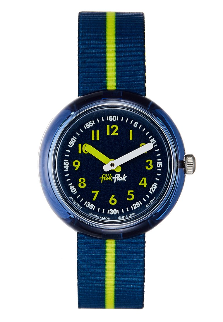 Flik Flak COLOUR BAND - Horloge - blau/Blauw - Zalando.be