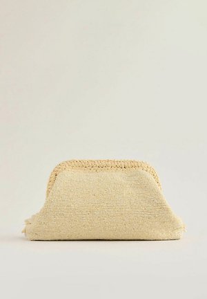 Lipsy SHELL - Ručna torbica - cream