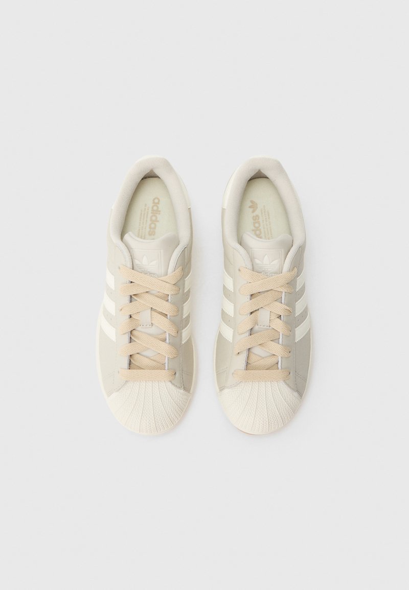 adidas Originals SUPERSTAR II - Trainers -  alumina/off-white/gold-coloured/light grey - Zalando.ie