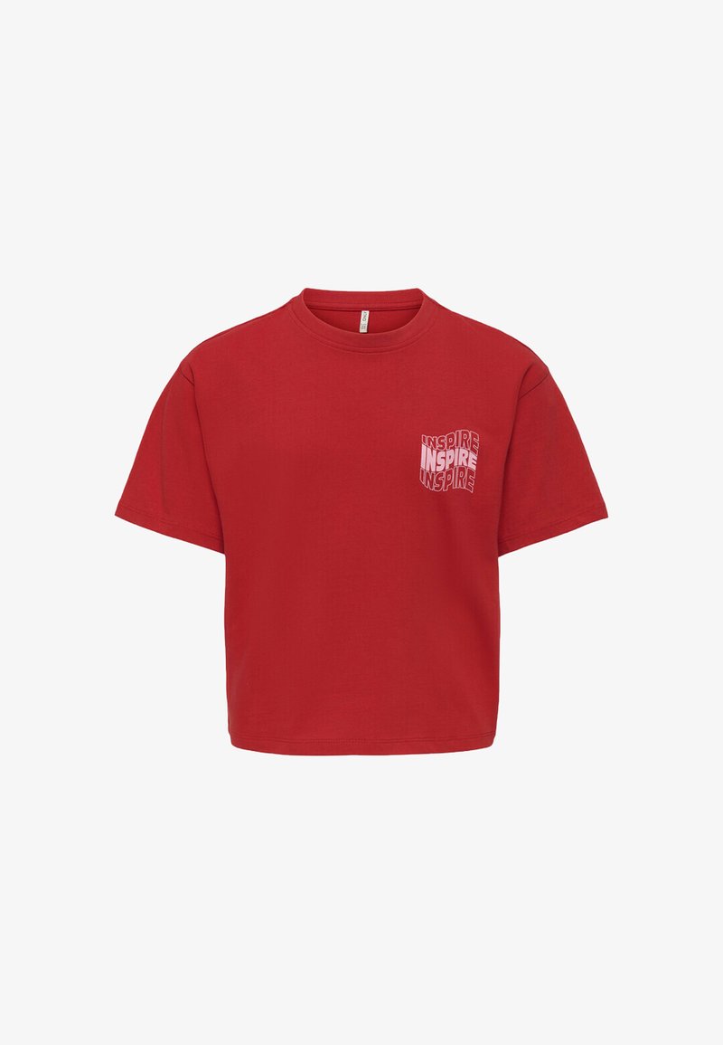 ONLY T-shirt imprimé - rouge