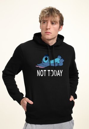 DISNEY LILO STITCH NOT TODAY - Bluza z kapturem