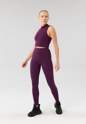 Leggings - dark purple